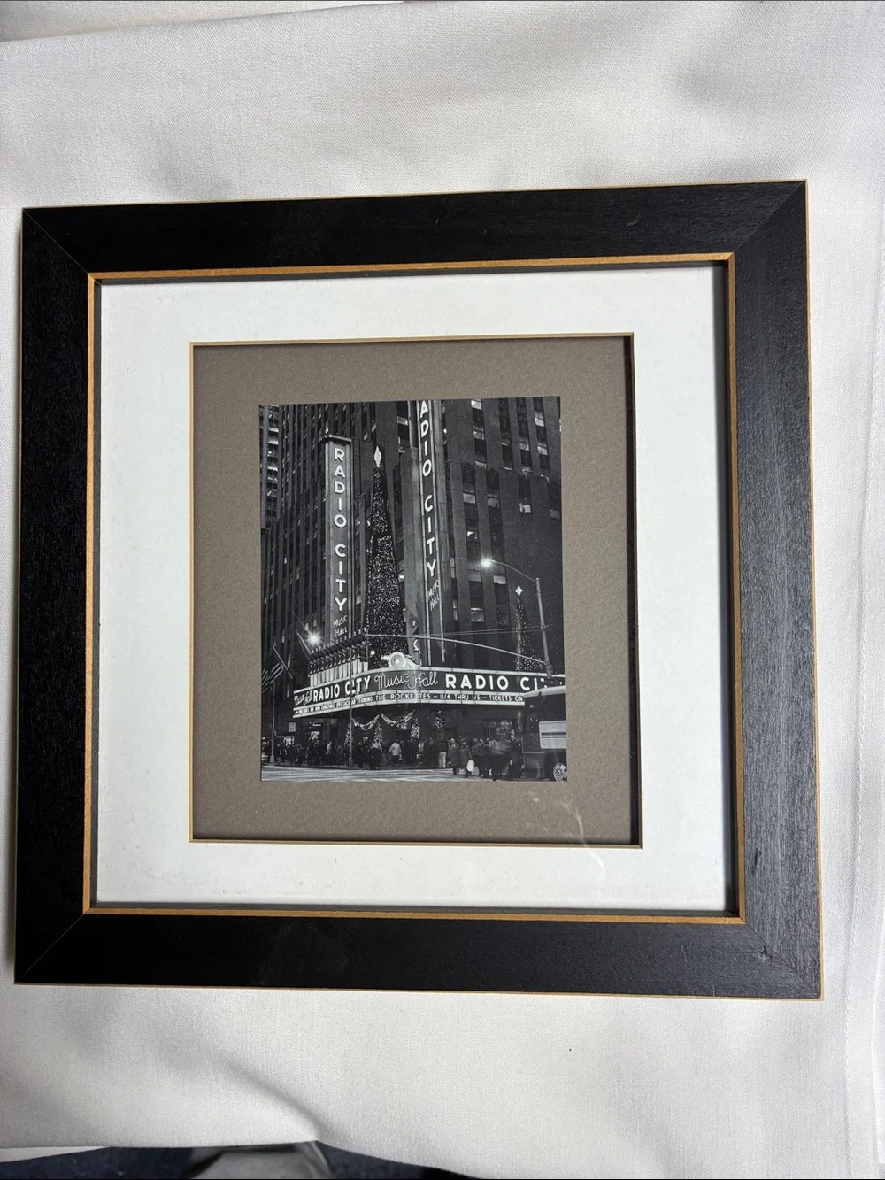 Framed Radio City Music Hall NYC Wall Art Photography by Wolodymyr Gritsik